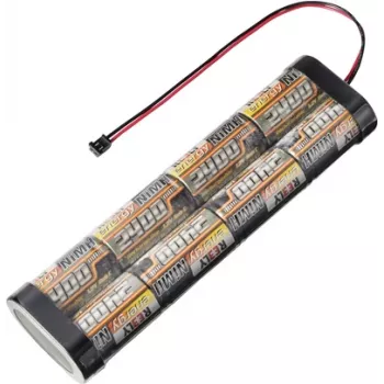 Reely NiMH Battery Pack 9.6 V 2400 mAh Sub-C Stick Graupner Connector RE-7853457