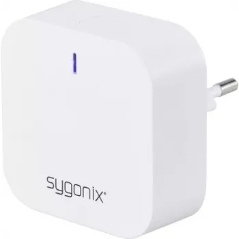 Sygonix SY-6052182 ZigBee Bluetooth Gateway White Smart Home Hub for up to 128 Devices