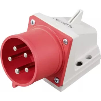 Sygonix SY-6261874 CEE Wall Socket 32 A 5-Pole 415 V/AC IP44 Surface-Mounted