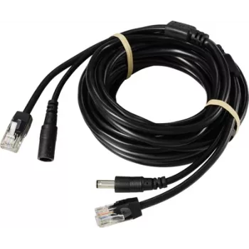 Sygonix Kamerakabel SY-6441782 - 10m CCTV Video & Power Cable, BNC to BNC + DC