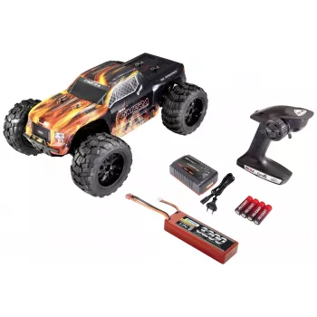 Reely Cimera Black Brushless 1:10 RC Monster Truck 4WD RTR 2.4 GHz with Battery and Charger (RE-6914403)