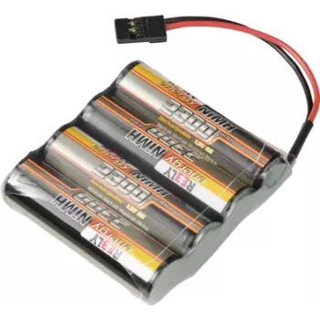 Reely NiMH Battery Pack 4.8 V 2300 mAh 4x AA Side-by-Side JR Connector (RE-7839753)