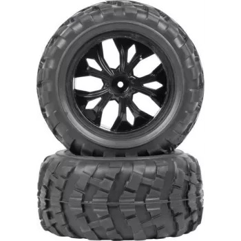 Reely RE-7083018 Complete Wheels for Rhino 2 (2 pcs, 1:10, 12mm Hex)