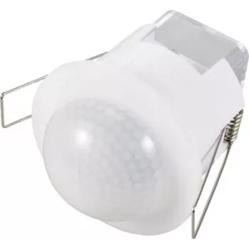 Sygonix SY-6733034 Flush-Mount Ceiling PIR Motion Detector 360° Relay White