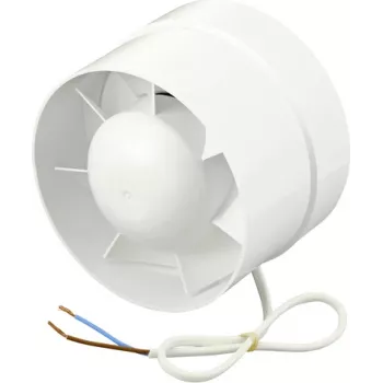 Sygonix SY-5233250 Inline Duct Fan 230 V/AC 240 m³/h 125 mm White
