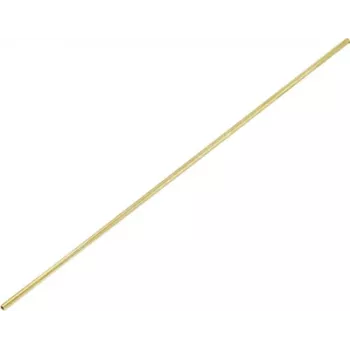 Reely Brass Tube 2 mm Outer Diameter, 1.1 mm Inner Diameter, 500 mm Length, 1 Piece