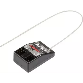 Reely RX2+2 GYRO 4-Channel Gyro Receiver 2.4 GHz JR/Futaba Connector System RE-9146817