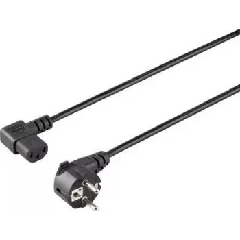 Sygonix SY-5042718 Cold Device Power Cable CEE 7/7 to IEC C13, 1.5 m, Black