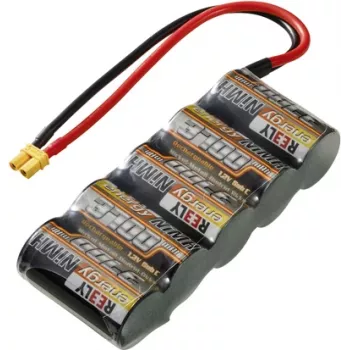 Reely NiMH Battery Pack 6 V 3700 mAh 5x Sub-C Side-by-Side XT30 (RE-7853241)