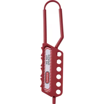 Sygonix SY-6872556 Lockout Hasp 42 mm Red