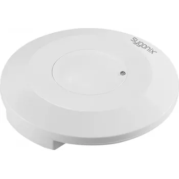 Sygonix SY-6118228 HF Motion Detector Ceiling Surface-Mounted 360° 16m 2000W White
