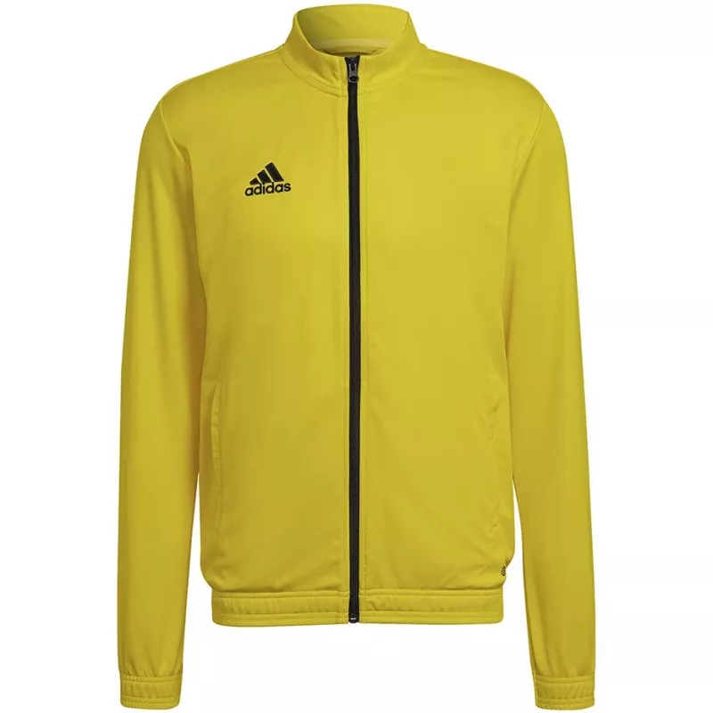 adidas Entrada 22 Track Jacket Team Yellow/Black Men's L HI2134