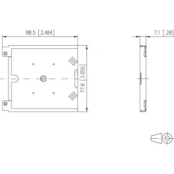 METZ BTR 130861-MSK-E Fiber Optic Splice Cassette Expansion Set for Modular AP Housing