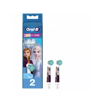 Braun EB 10-2K Frozen Electric Toothbrush Replacement Heads for Kids (2 Pack)