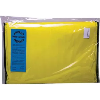 SÖHNGEN APOLLO-THERMO Thermal Lying Mat 190 x 65 cm Closed-Cell PE Foam Orange Insulated Rollable Emergency Mat 0706001