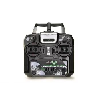 Absima SR4S 4-Channel Stick Remote Control 2.4 GHz with Receiver, Black