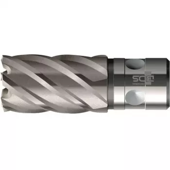 BDS KBK-F 014 HSS-Co 8% 14 mm Annular Cutter with QuickIN Shank, 35 mm Cutting Depth