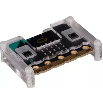 JOY-IT BBCZ CASE V2 TR - Transparent Protective Case for BBC micro:bit V2 (MB-CASE02)