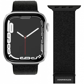 VONMÄHLEN Fitness Loop 2 Watch Strap for Apple Watch 40/41/42mm, Black