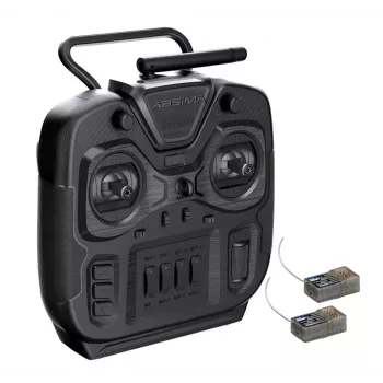 Absima SR6S-EVO 6-Channel 2.4GHz Stick Radio System with Dual Receivers (Black) 2000111