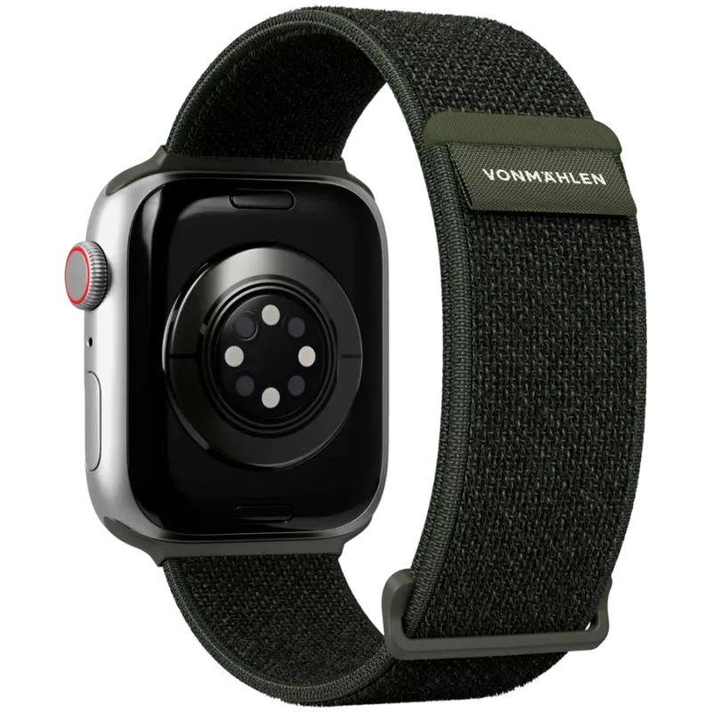 VONMÄHLEN Fitness Loop 2 Watch Strap for Apple Watch 44mm, 45mm, 49mm - Olive