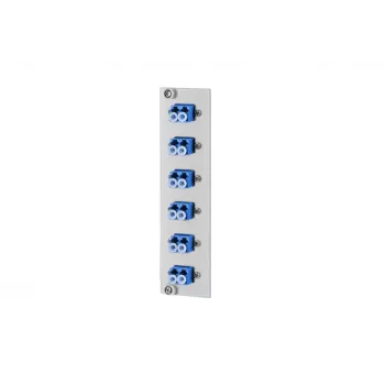 METZ BTR 15024A7406-E OpDAT REGpro Front 3HE 7TE 6xLC-D SM (Ceramic Blue)
