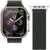 VONMÄHLEN Woven Loop for Apple Watch 44/45/46/49mm, Olive