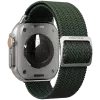 VONMÄHLEN Woven Loop for Apple Watch 44/45/46/49mm, Olive