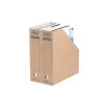 ELBA tric System Magazine File A4 Natural Brown with Finger Hole and Printed Spine Label 83521
