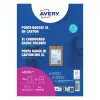 Avery 4839XL Name Badge Holder Set with Lanyard, A6, 105 x 148 mm, 50 Sets, Blue Lanyards