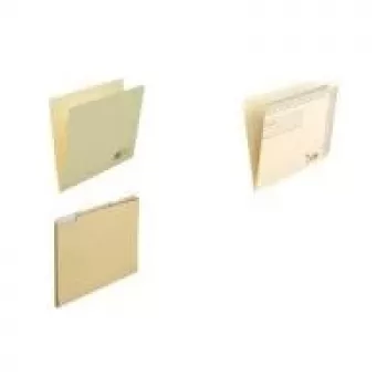 ELBA Filing Folder Kraft Cardboard 180 g/m² Chamois A4 50 Pieces (80433)