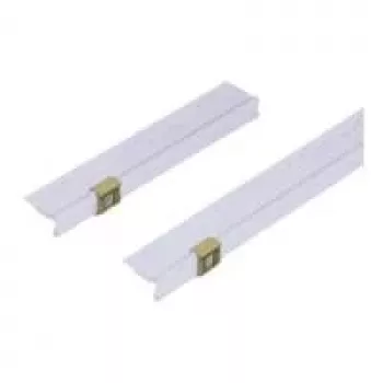 ELBA Pendulum View Label Holder, 10 cm, Transparent, 50 Pieces (99711)