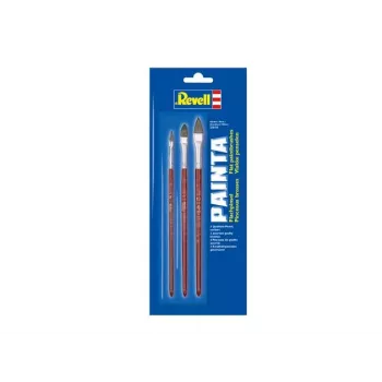 Revell Flat Brush Set 3-Piece (29610)