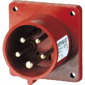 MENNEKES 853 Push-In Wire Connector, 1-Pole, 24 A, 450 V, 0.5-2.5 mm², Transparent