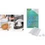 3M Bumpon SJ5300 BL Transparent Self-Adhesive Protective Bumper Set (100 pcs: 50x SJ5302 7.9mm, 30x SJ5312 12.7mm, 20x SJ5344 19.1mm)
