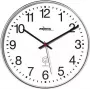 PEWETA Radio-Controlled Wall Clock Matte Plastic 30 cm Black/White 51.130.313