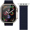 VONMÄHLEN Woven Loop for Apple Watch 44/45/49mm, Navy