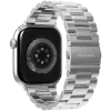 VONMÄHLEN Link Bracelet 2 for Apple Watch 44/45/46/49mm, Stainless Steel, Silver