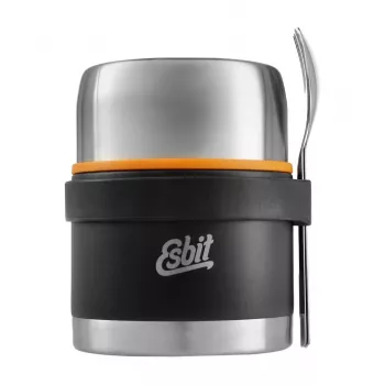 Esbit Classic Food Jug with Cutlery Set 0.5L - Black