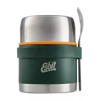 Esbit Classic Food Jug with Cutlery Set 0.5L Forest Green