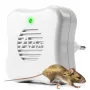 Gardigo 66986DEFR Ultrasonic Rodent Repeller – 25 m² Coverage, Plug-in, Variable 20-45 kHz