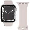VONMÄHLEN Classic Band 2 for Apple Watch 44mm, 45mm, 49mm, One Size, Cream