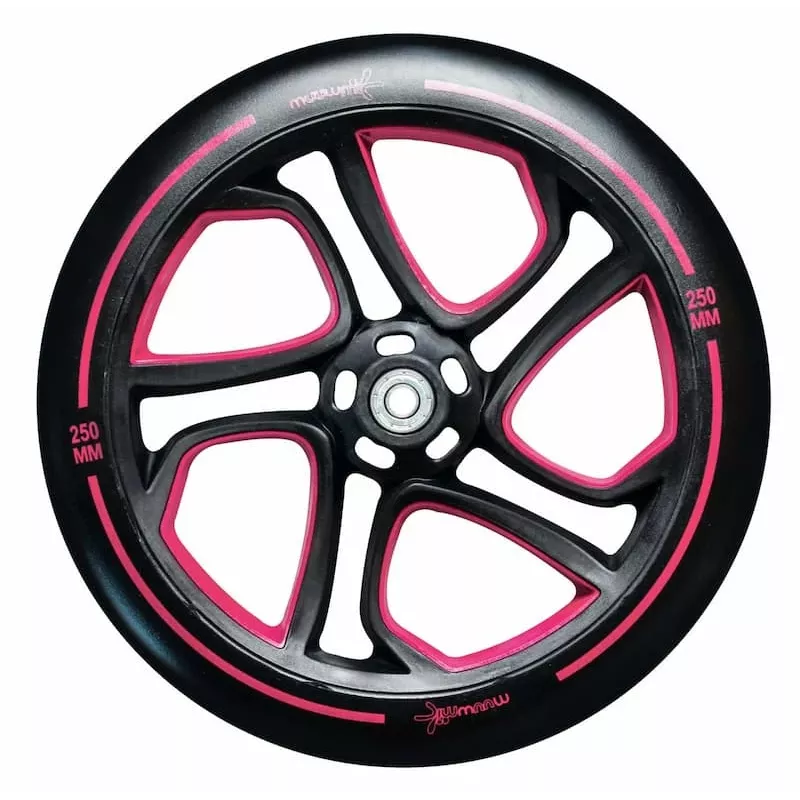 MUUWMI Aluminium Scooter PRO Kick Scooter 250/215 mm Red