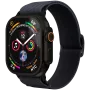VONMÄHLEN Classic Nylon Loop for Apple Watch 38/40/41mm, Navy Black
