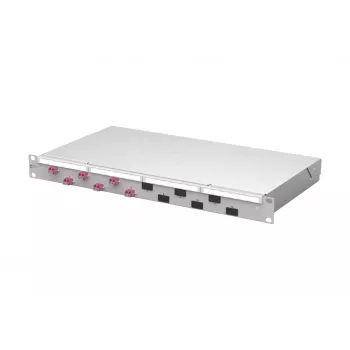 METZ CONNECT VIK 6xLC-D OM4 Fiber Optic Patch Panel Module 1504507506-F