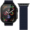 VONMÄHLEN Woven Loop for 44/45/46/49mm Apple Watch, Navy Black
