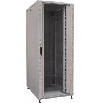 IT-BUDGET 19-Server Rack SRK - 42U - 800x1000 mm - Perforated/Solid Door - Cable Channels - Assembled - Light Grey 99ITB19SRK42810GGNM