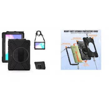 MRDISC Samsung Tab Active 4 Pro Rugged Case with Shoulder Strap (MG-BCSActive 4)