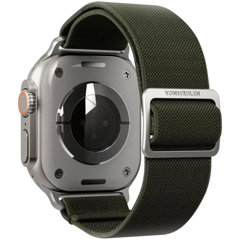 VONMÄHLEN Classic Nylon Loop 44, 45, 46, 49mm One Size, Olive