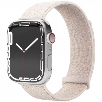 VONMÄHLEN Fitness Loop 2 Watch Band for Apple Watch 44/45/46/49mm, Cream